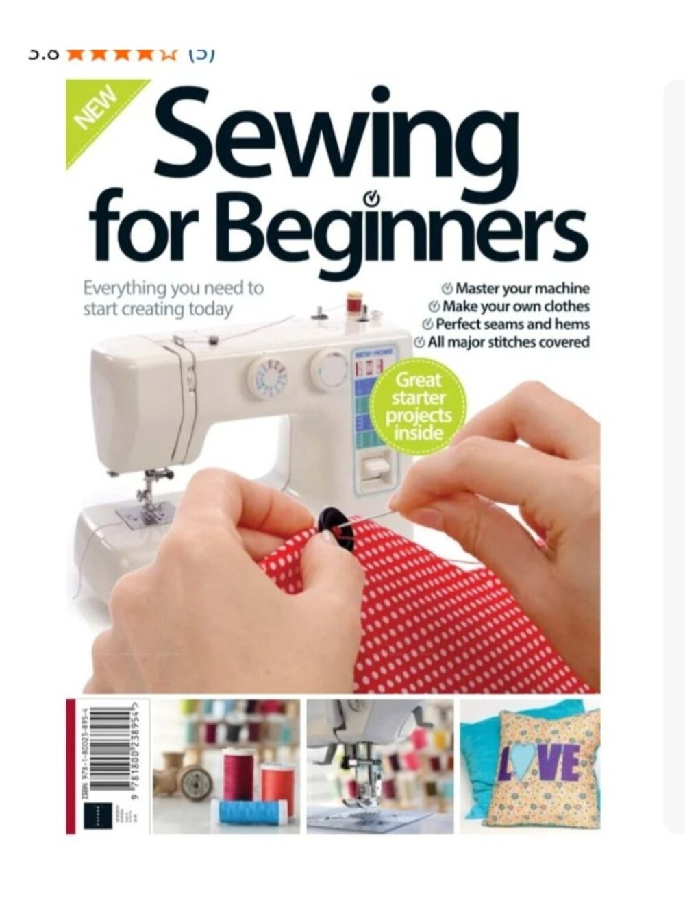 Sewing For Beginners Magazine Start Creating Today Great Starter Projects